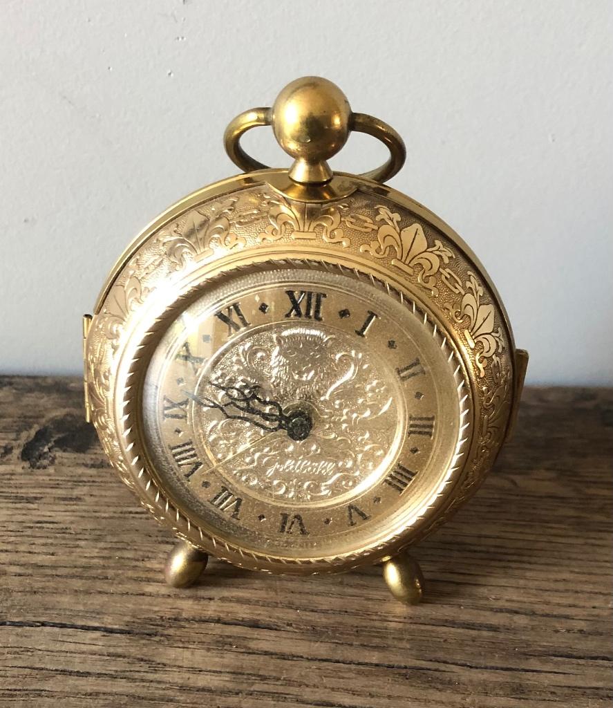 Vintage wekker Goldbühl, Ophalen of Verzenden