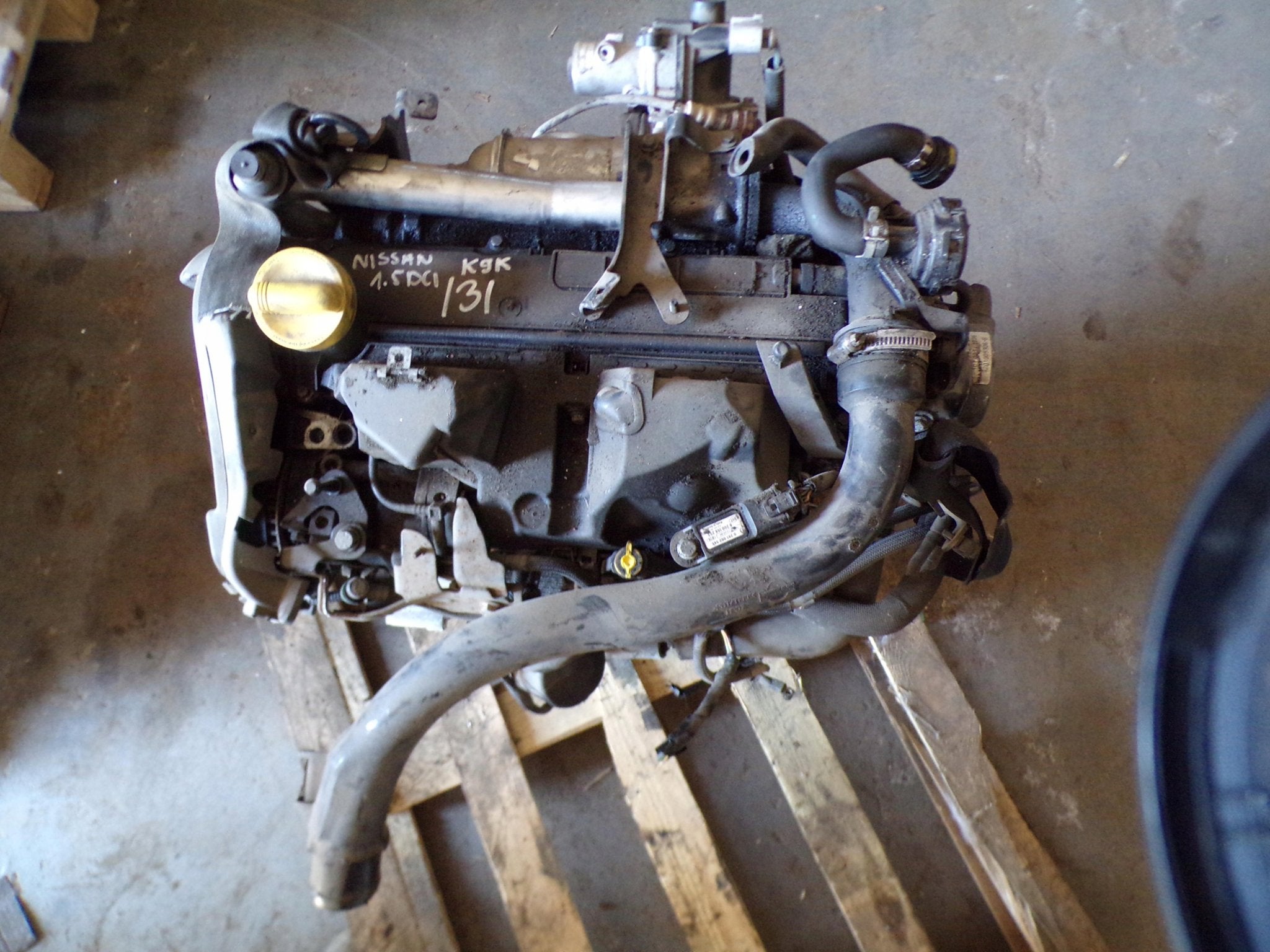 Moteur K9K Nu NISSAN TIIDA, Envoi, Utilisé, Daihatsu