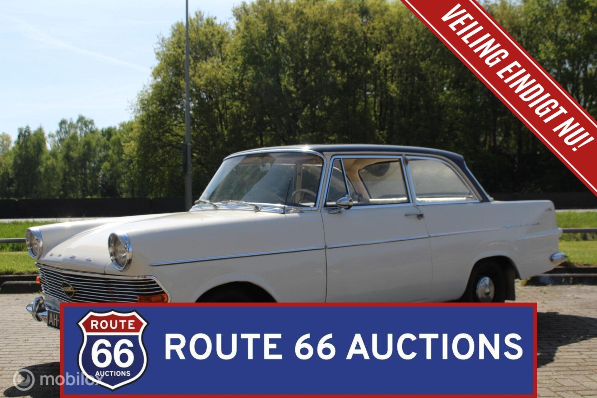Opel Rekord P2 1700 | Route 66 Auctions, Zwart, Bedrijf, Overige carrosserie, Opel