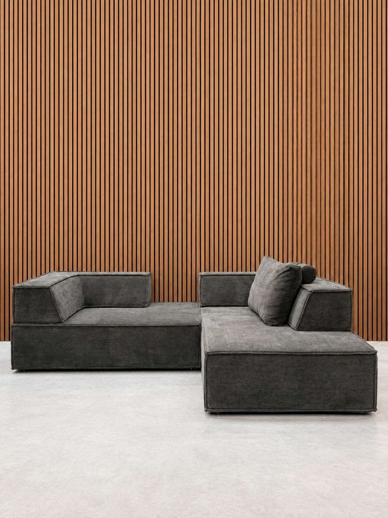 COR Trio Hoekbank – Green Fabric, Ophalen of Verzenden