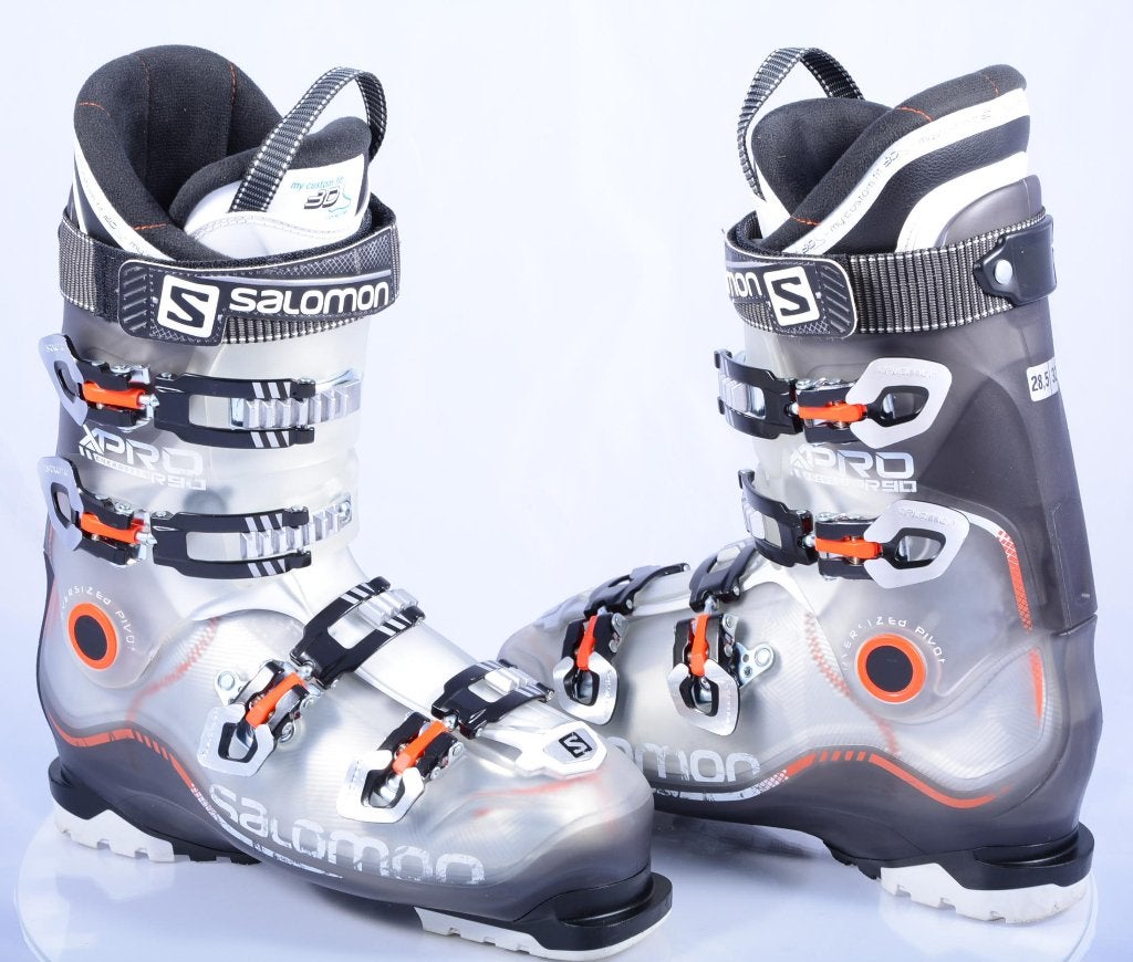 43; 44 EU skischoenen SALOMON X PRO R90, Transp/orange, Gebruikt, Verzenden, Schoenen, Salomon