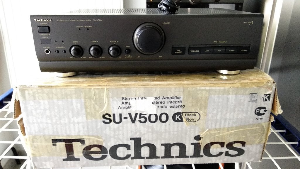 TECHNICS model SU V500 - Stereo Integrated Amplifier, Autres marques, Moins de 60 watts, Comme neuf, Enlèvement