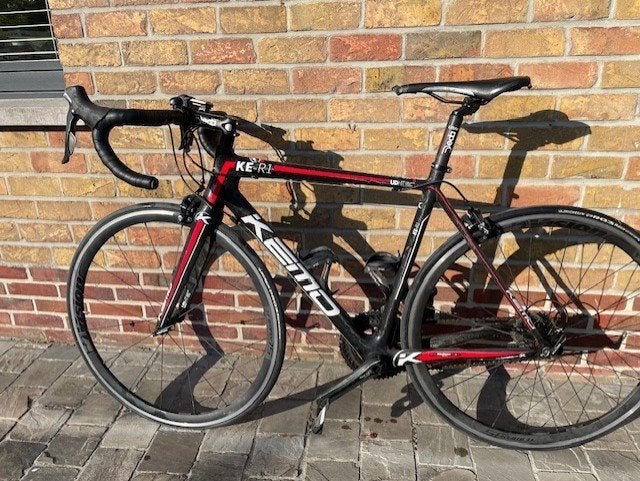 Carbon koersfiets KEMO KE-R1 – zeer goed onderhouden, Autres marques, Frein sur jante, Enlèvement, 28 pouces
