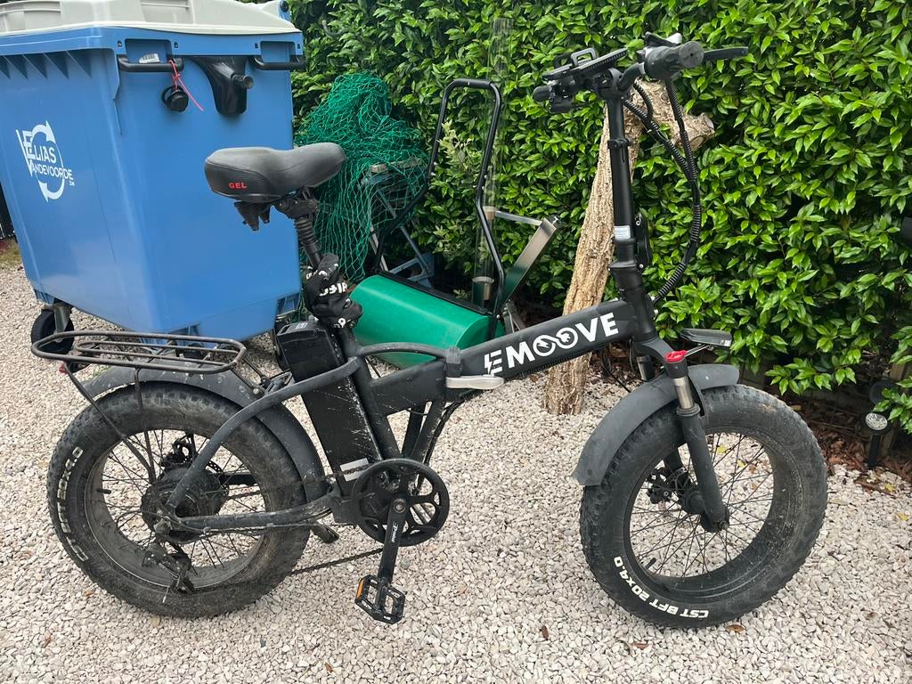 Electrische Fatbike E Moove / Electrische Fatbike Engwe, Autres marques, Vitesses, Enlèvement, Utilisé