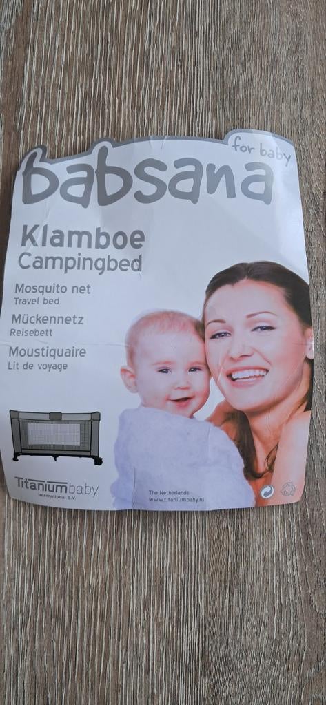 Klamboe muggennet voor kampeerbedje, Ophalen of Verzenden