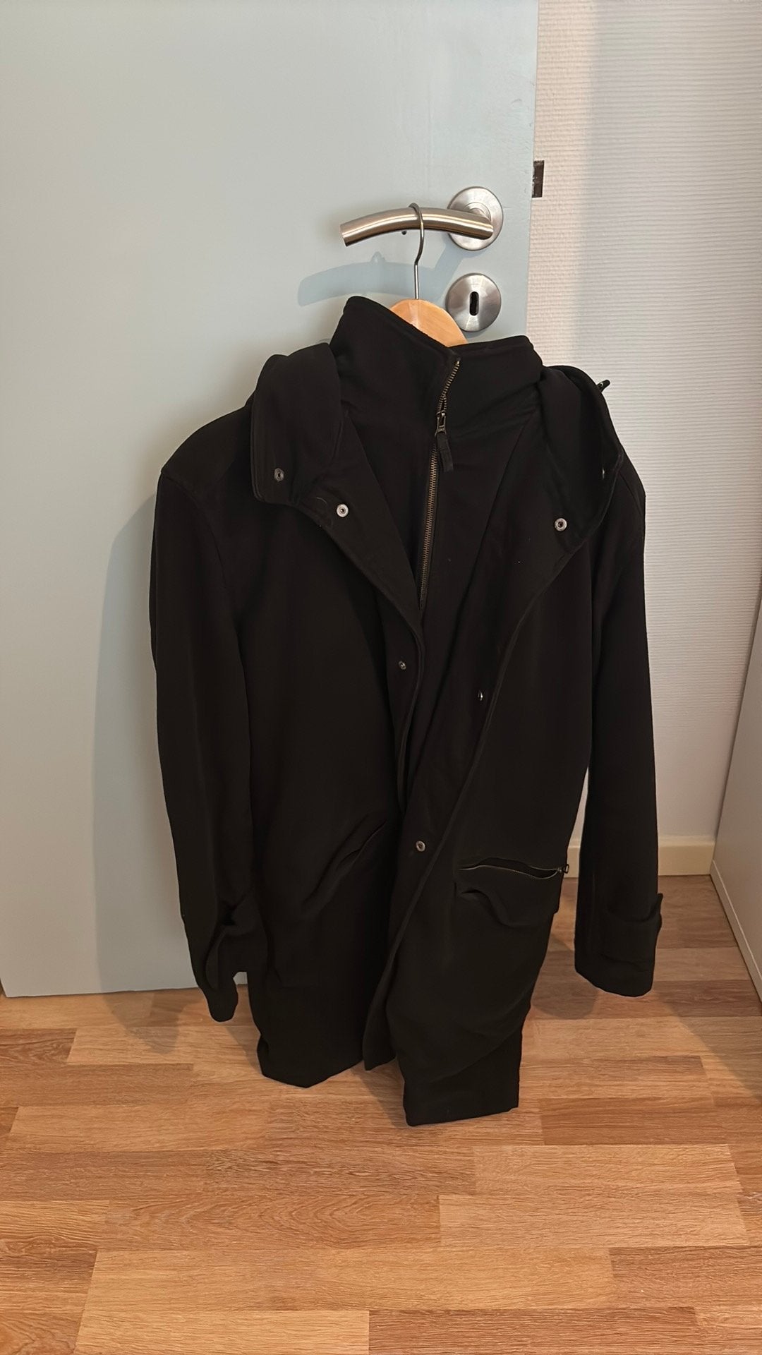 Winterjas, Kleding | Heren, Jassen | Winter, Ophalen, Zo goed als nieuw, Overige maten, Zwart