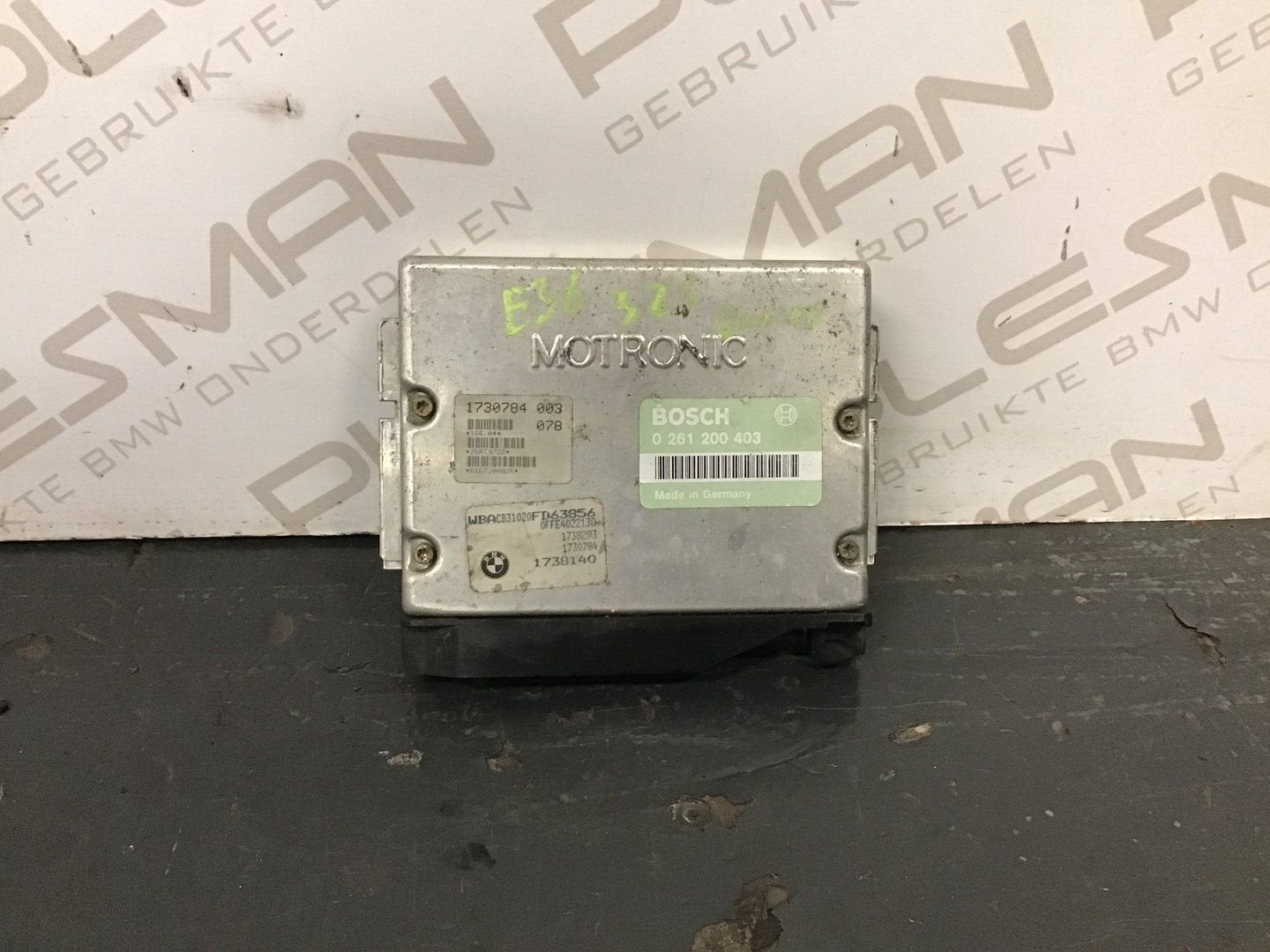Computer motormanagement BMW E36 M50B25 non vanos 0261200403, -, Utilisé, -, -