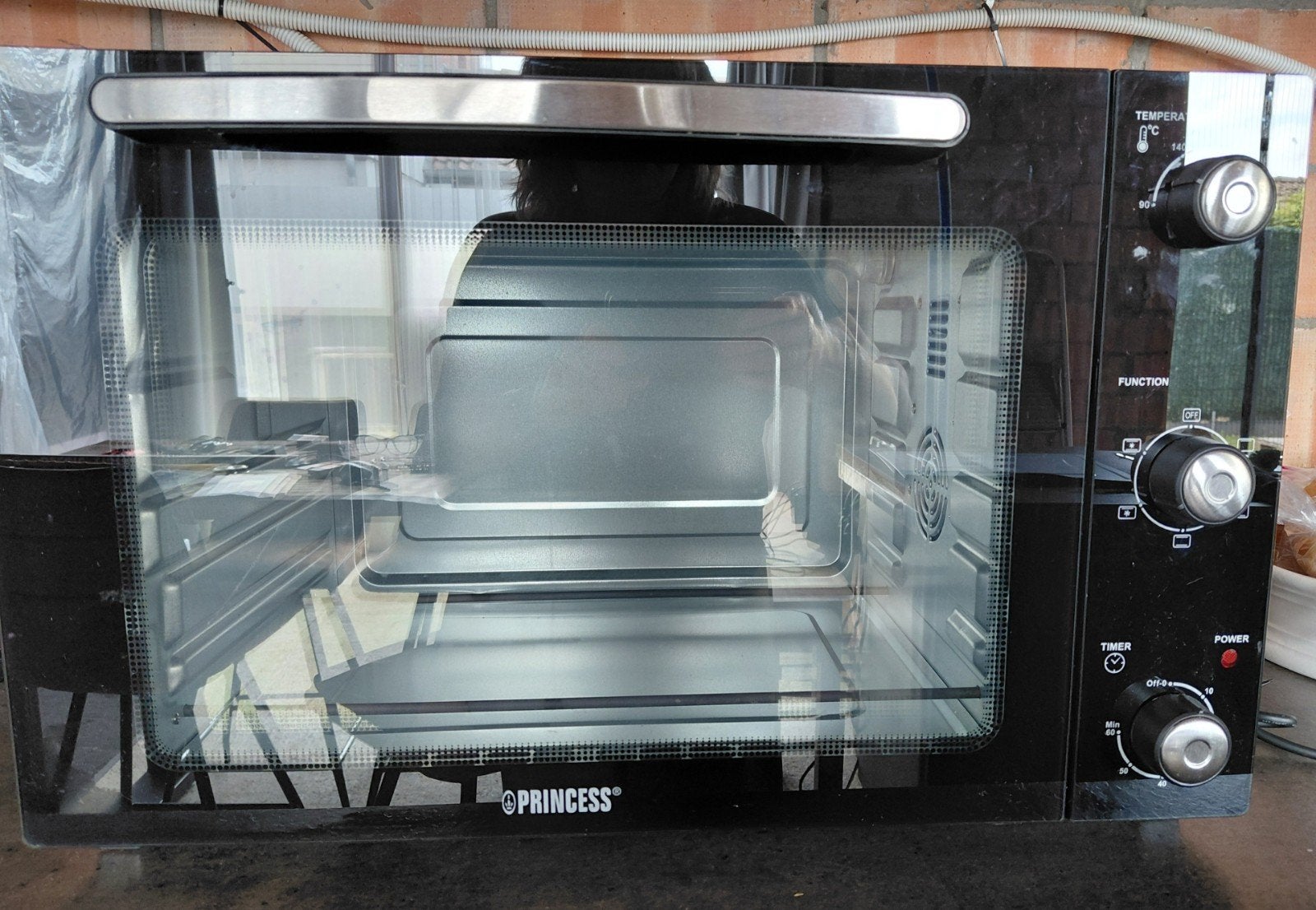 Heteluchtoven 55L, Elektronische apparatuur, Ovens, Ophalen, Heteluchtoven