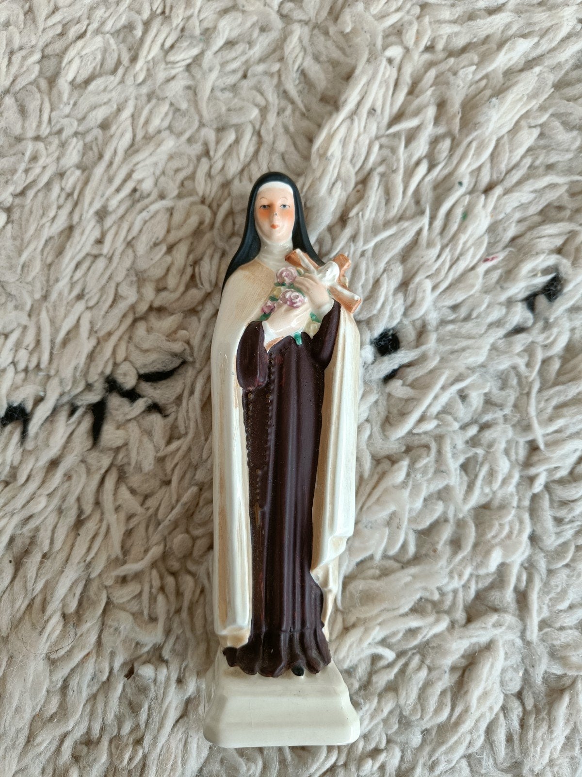 porselein beeld heilige Theresia van Lisieux, Ophalen