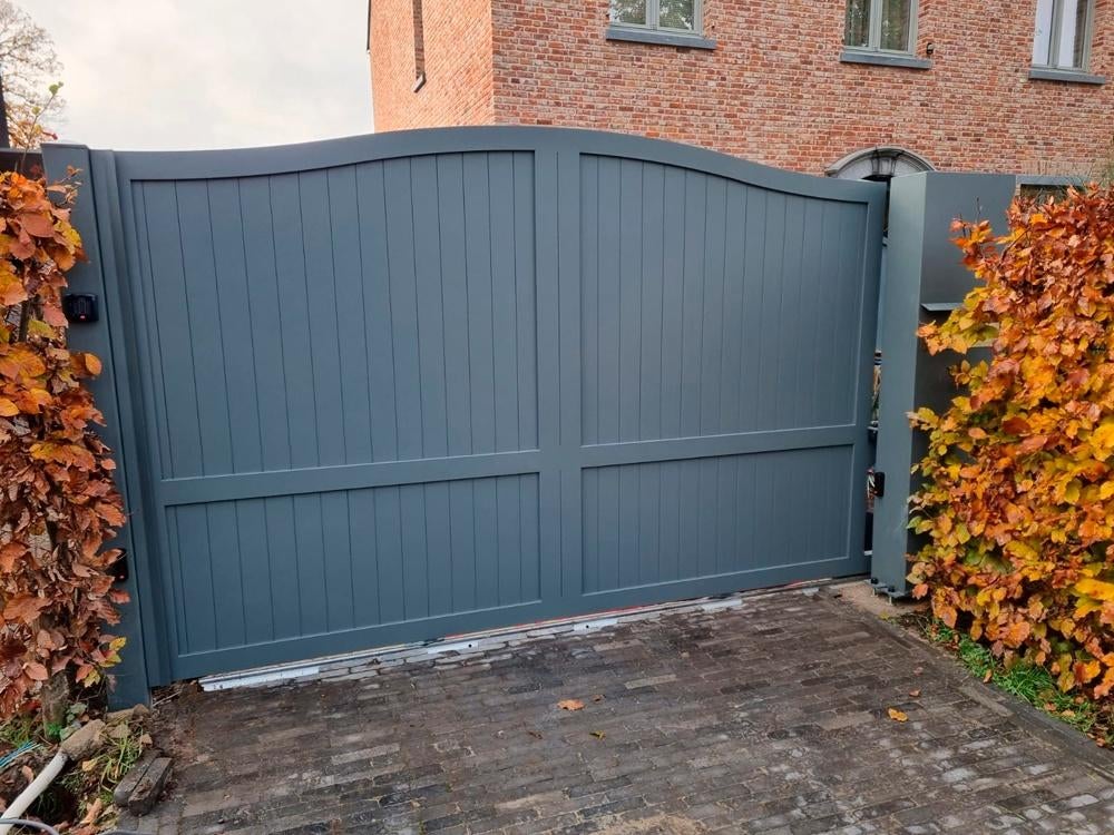 Aluminium poorten op maat, Tuin en Terras, Tuinpoorten, Ophalen, Nieuw, Aluminium