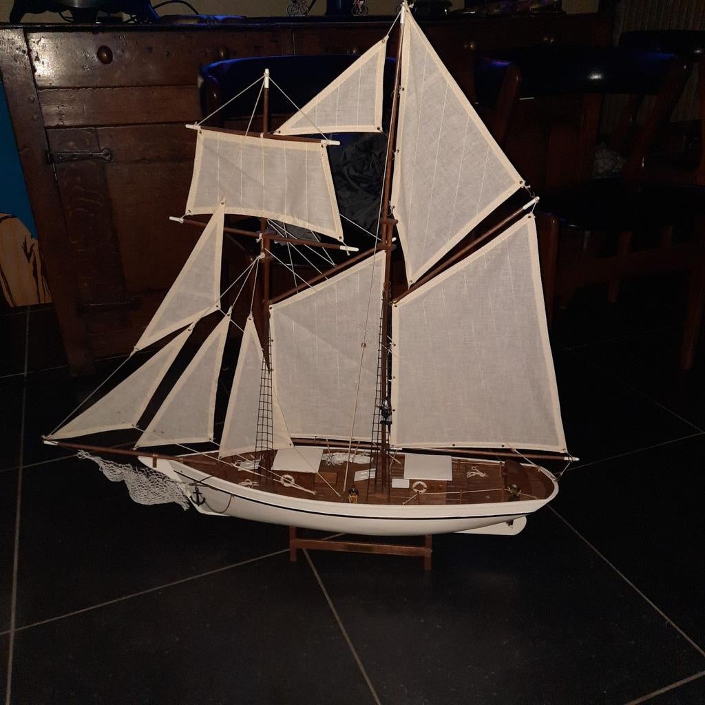 Voilier (Gaffelschooner) Bluenoise (1921 Canada)., Enlèvement