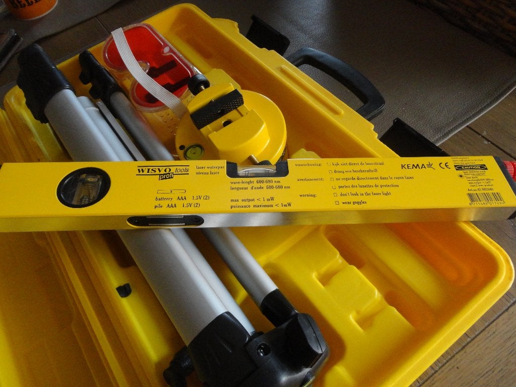 Waterpas op statief, Ophalen of Verzenden, Nieuw, Overige meters
