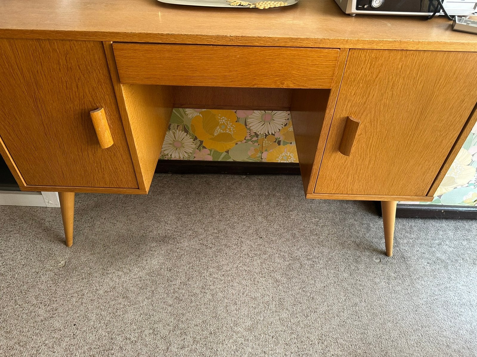 Retro vintage meubelset nog in topstaat jaren 50’, Huis en Inrichting, Kasten |Televisiemeubels, Zo goed als nieuw, 100 tot 150 cm