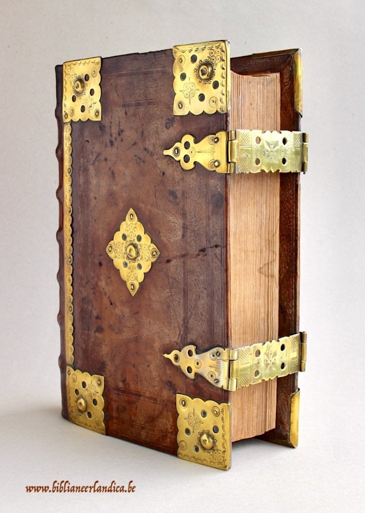 Antieke STATENBIJBEL BIJBEL Biblia (1688) Incl. WERELDKAART!, Antiek en Kunst, Ophalen of Verzenden, Statenbijbel Bijbel