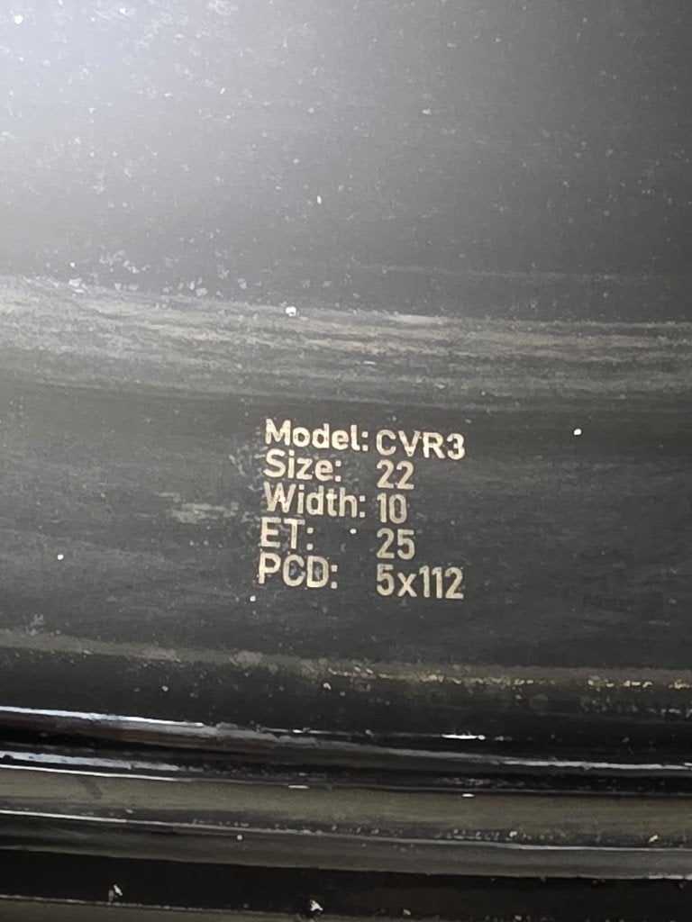 Velgen Concavers CVR 3 22.INCH, Auto-onderdelen, Banden en Velgen, Ophalen, Overige, Gebruikt, Banden en Velgen