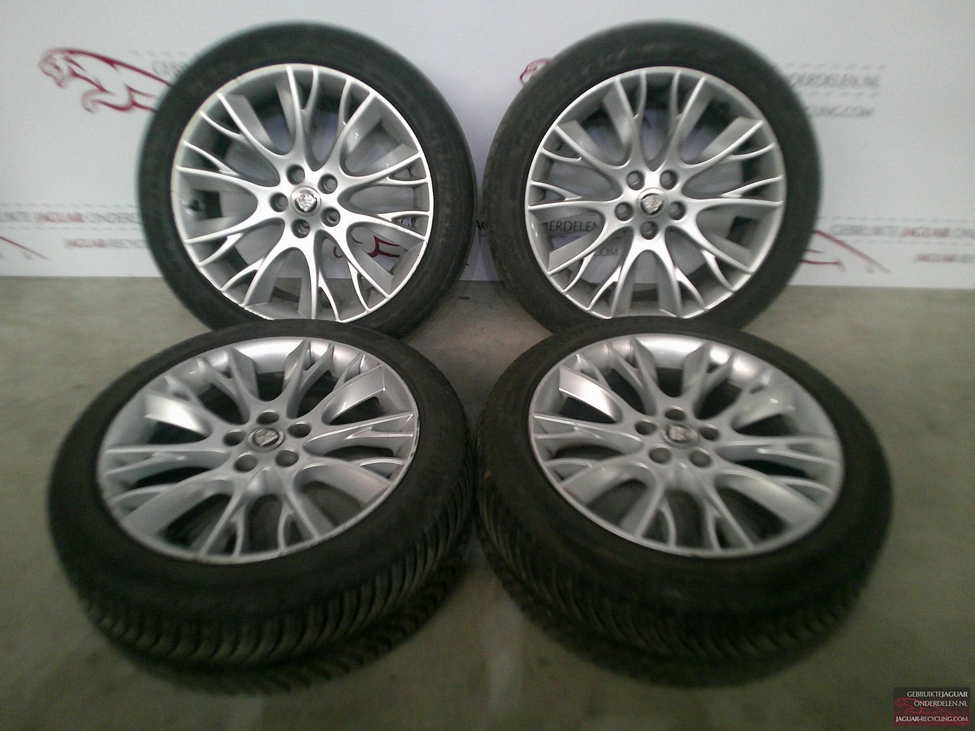 18″ Lyra Velgen set Jaguar XF / XJ / S-Type, 18 inch, -, -, Banden en Velgen
