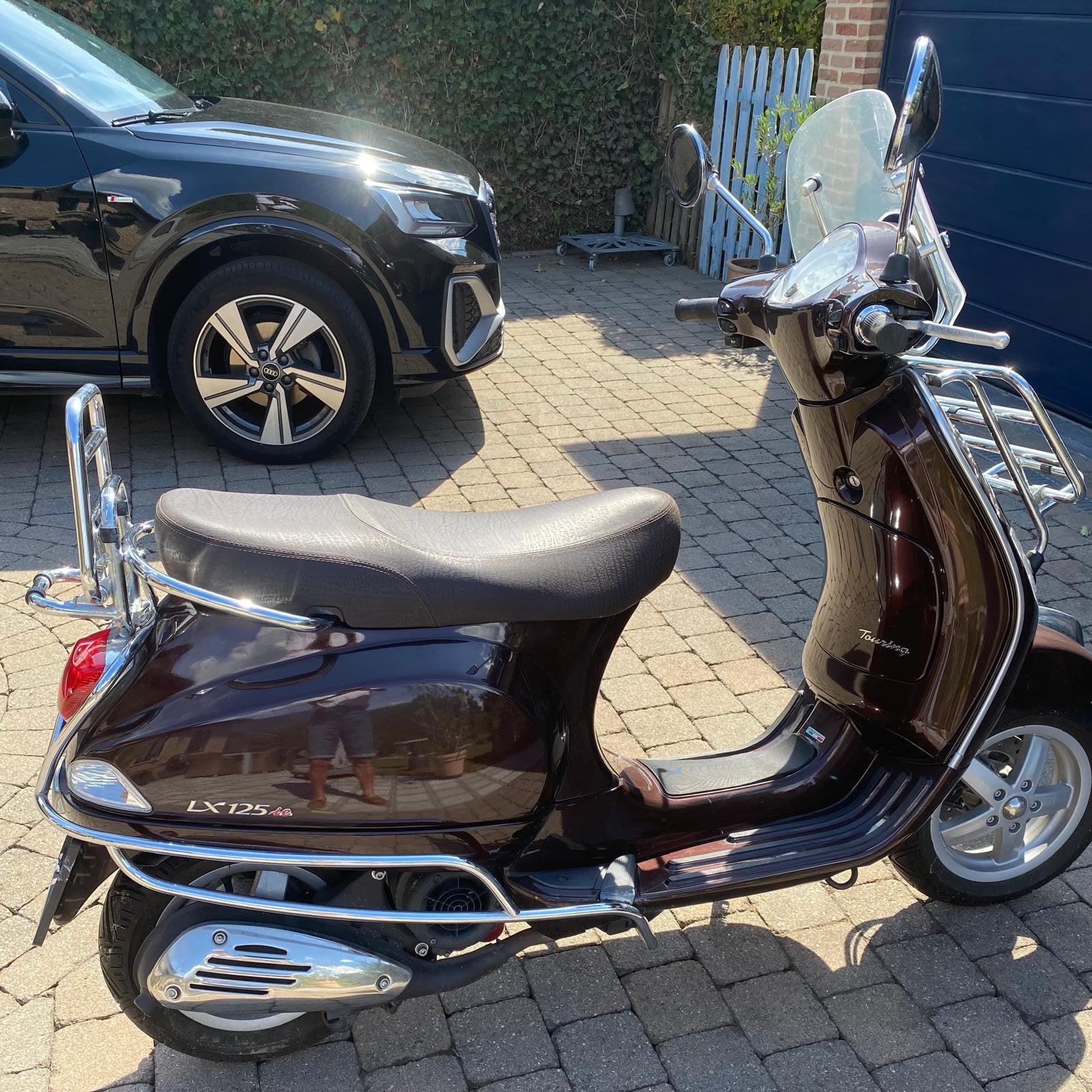 Vespa Piaggio 125cc, Fietsen en Brommers, Ophalen, Zo goed als nieuw