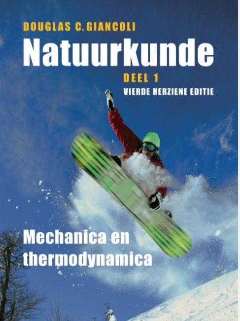 Natuurkunde / deel 1, 4e herziene editie, Boeken, Gelezen, Natuurkunde, Ophalen of Verzenden, Douglas C. Giancoli