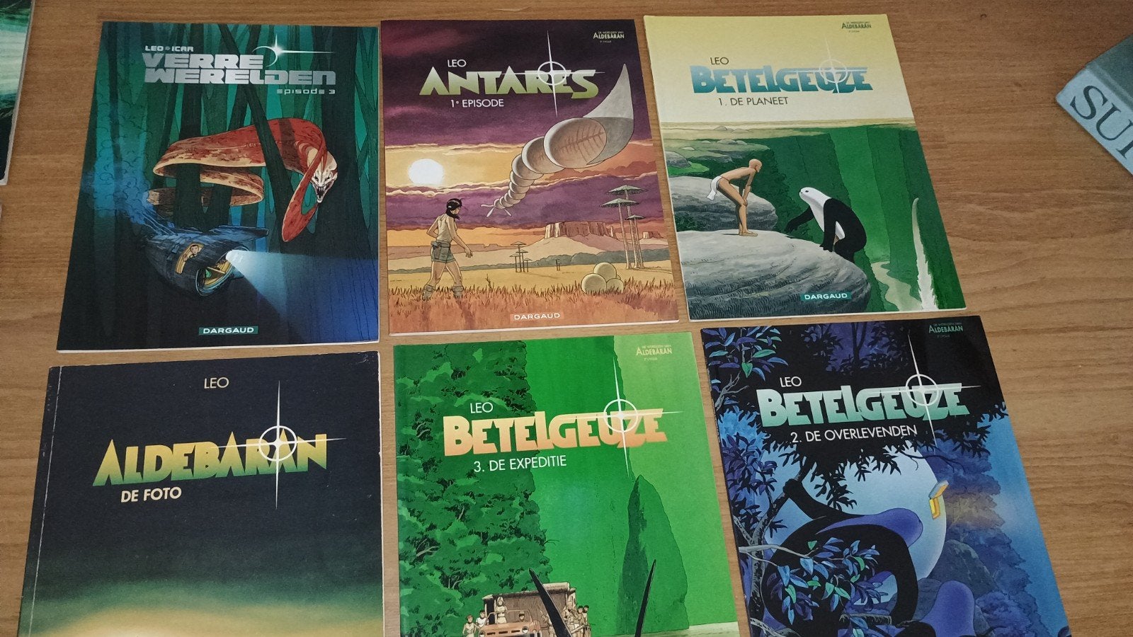 Aldebaran (Leo) collectie 6 albums, Livres, BD, Enlèvement ou Envoi, Comme neuf