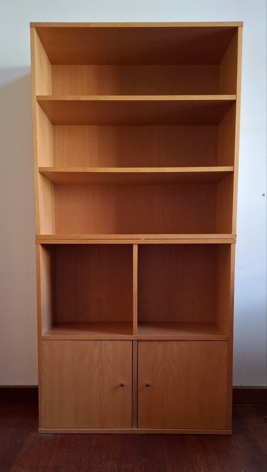 Vierkante houten kastjes in beuk, 25 à 50 cm, Enlèvement, Utilisé, 50 à 100 cm