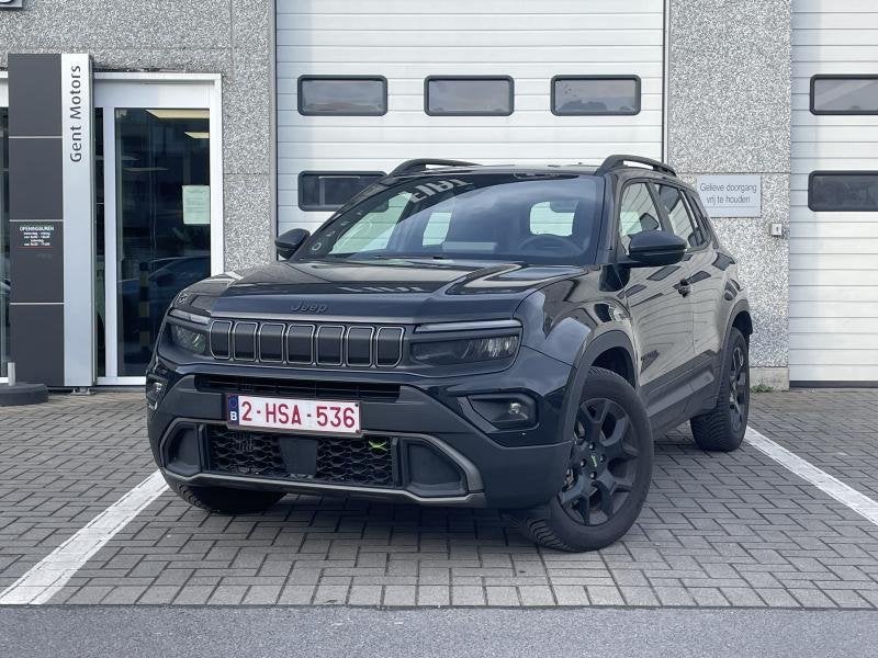 Jeep Avenger Upland - 4xe- 1.2L 145hp e-Hybrid, Auto's, Automaat, Zwart, 107 kW, SUV of Terreinwagen