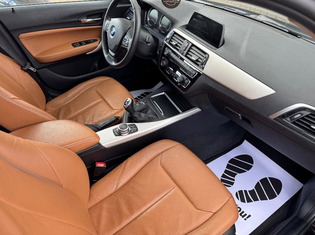 BMW f20 facelift 118 benzine /Cognac leder / Navi / 62.000km, Autos, Cuir, Achat, Euro 6, Entreprise