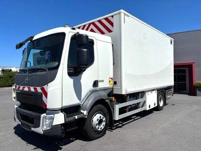 VOLVO FL240-SERVICEWAGEN-KRAAN HIAB T-CLX009-EX OVERHEID, Autos, Camions, Achat, Euro 6, Entreprise, Boîte manuelle