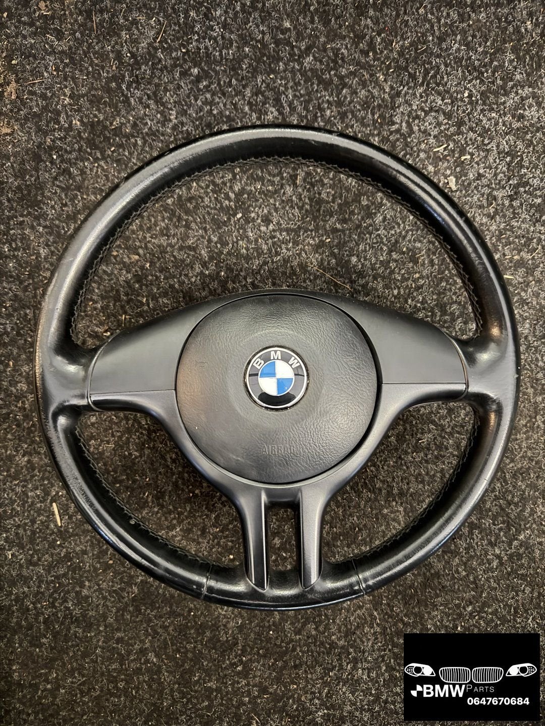 Sport stuur + airbag Bmw 3-Serie E46, Auto-onderdelen, Gebruikt, -, Ophalen of Verzenden, -