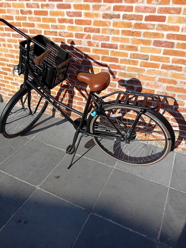 damesfiets, Fietsen en Brommers, Ophalen, Terugtraprem, 47 tot 50 cm, Zo goed als nieuw