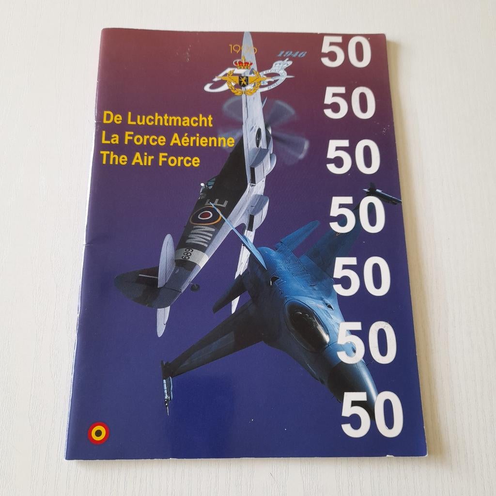 Boek De Belgische Luchtmacht  1946-1996. - 50 jaar., Boeken, Ophalen of Verzenden, Luchtmacht