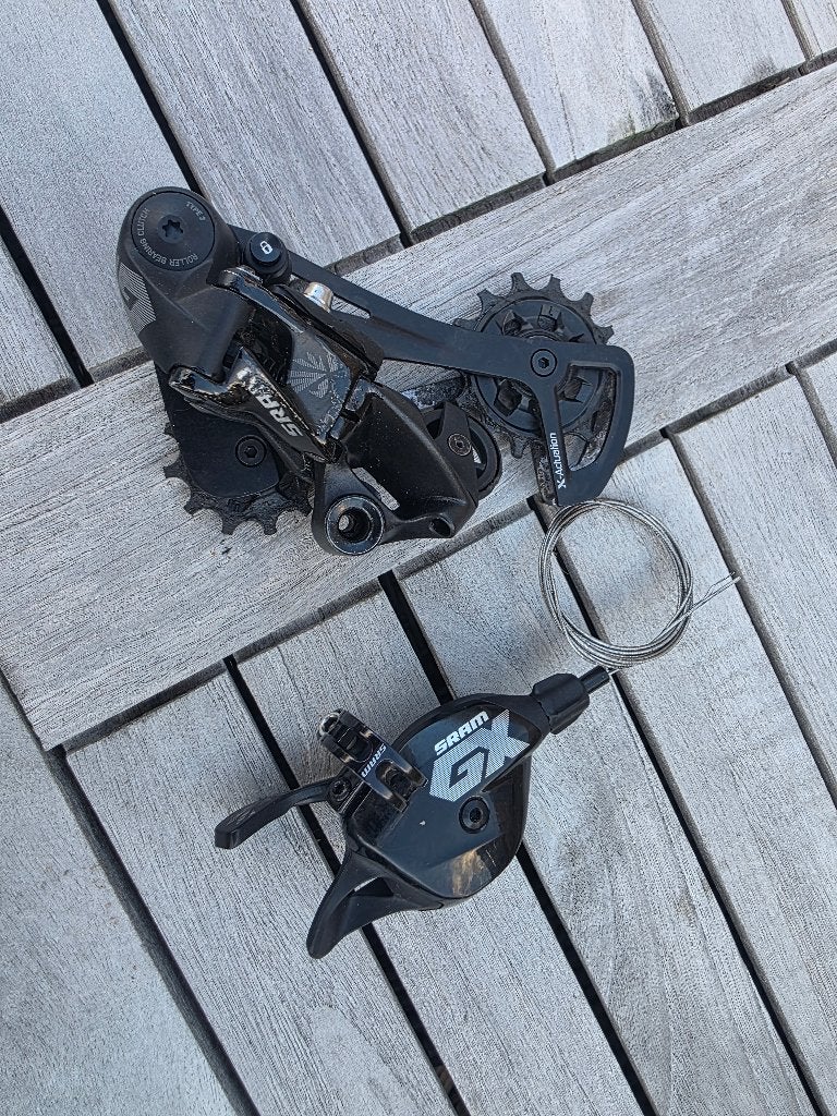 Sram GX Eagle 12 speed derailleur en shifter, Fietsen en Brommers, Ophalen, Gebruikt, Mountainbike, Derailleur of Ketting