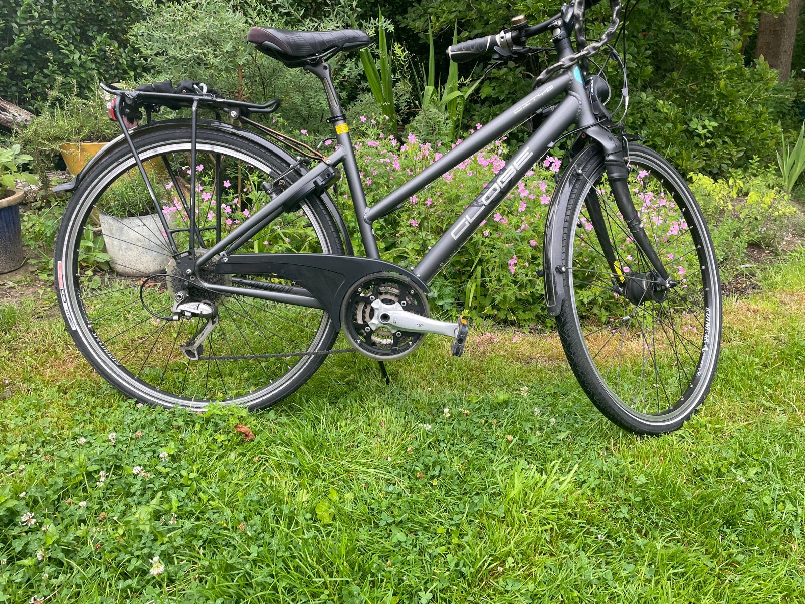Damesfiets Specialized Globe City 4.1, Gebruikt, 10 tot 15 versnellingen, Velgrem, 47 tot 50 cm
