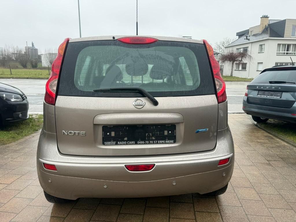 Nissan Note 1.4 benzine van 2010, Auto's, Nissan, Elektrische buitenspiegels, 139 g/km, 65 kW, Bedrijf