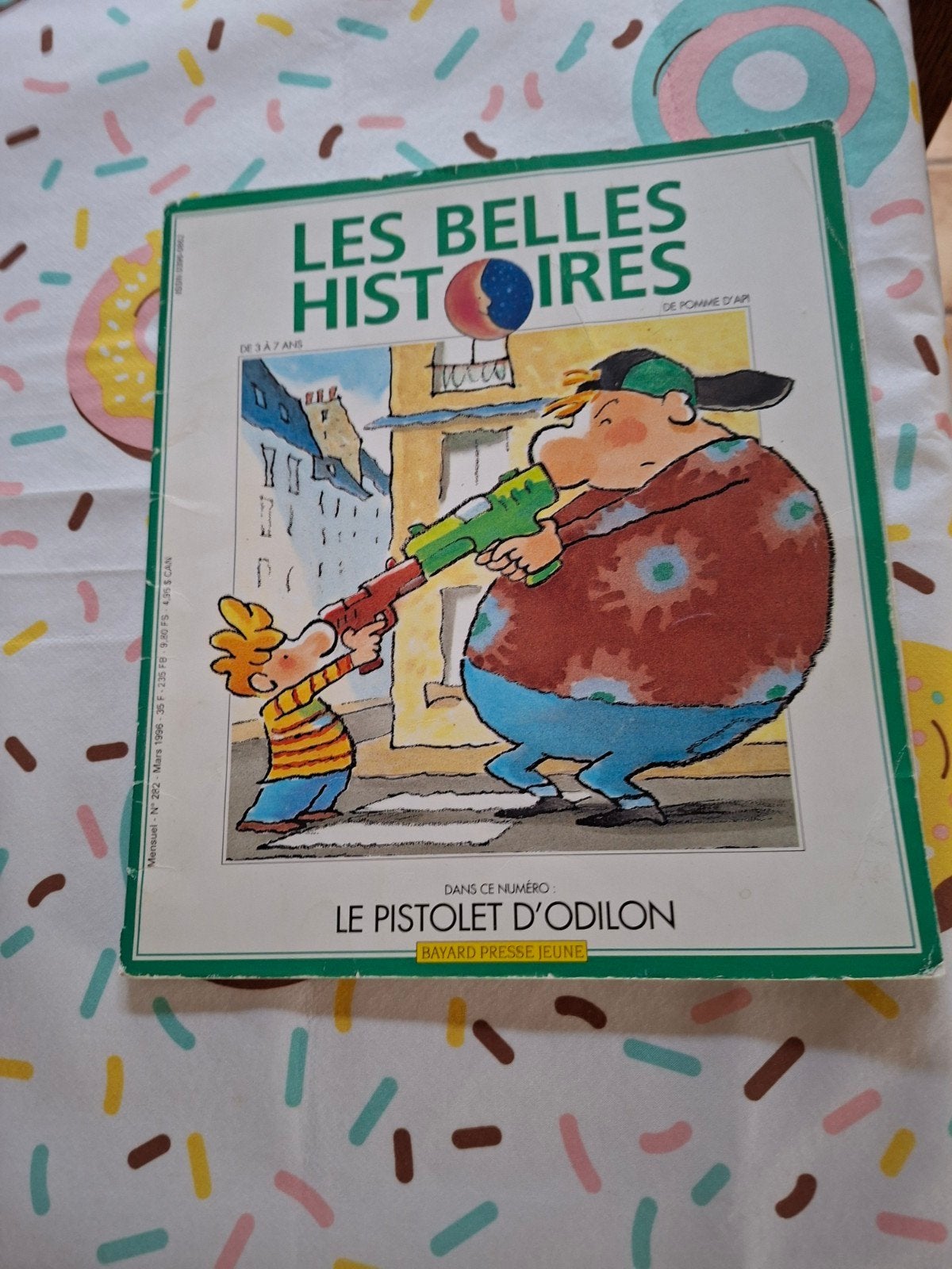 Le pistolet d'Odilon.Les belles histoires., Enlèvement ou Envoi