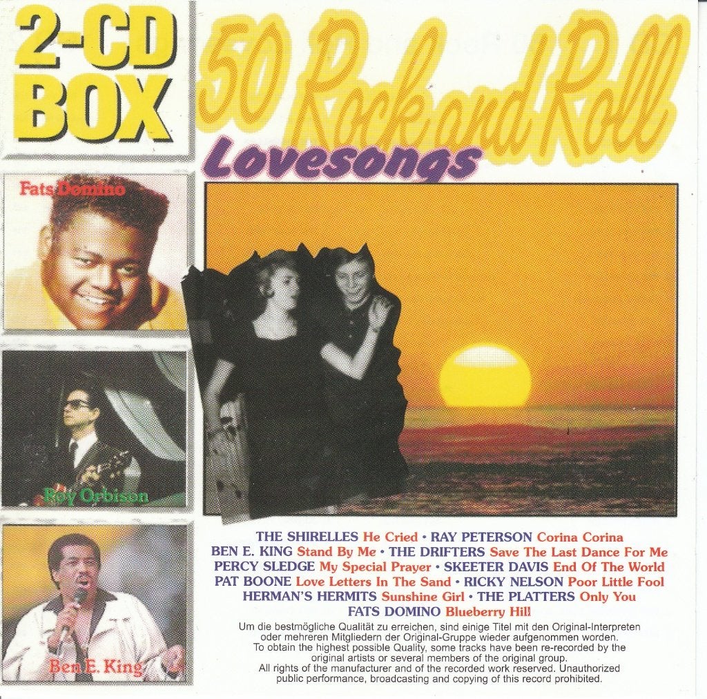 50 Rock 'n Roll songs, CD & DVD, CD | Compilations, Envoi, Pop