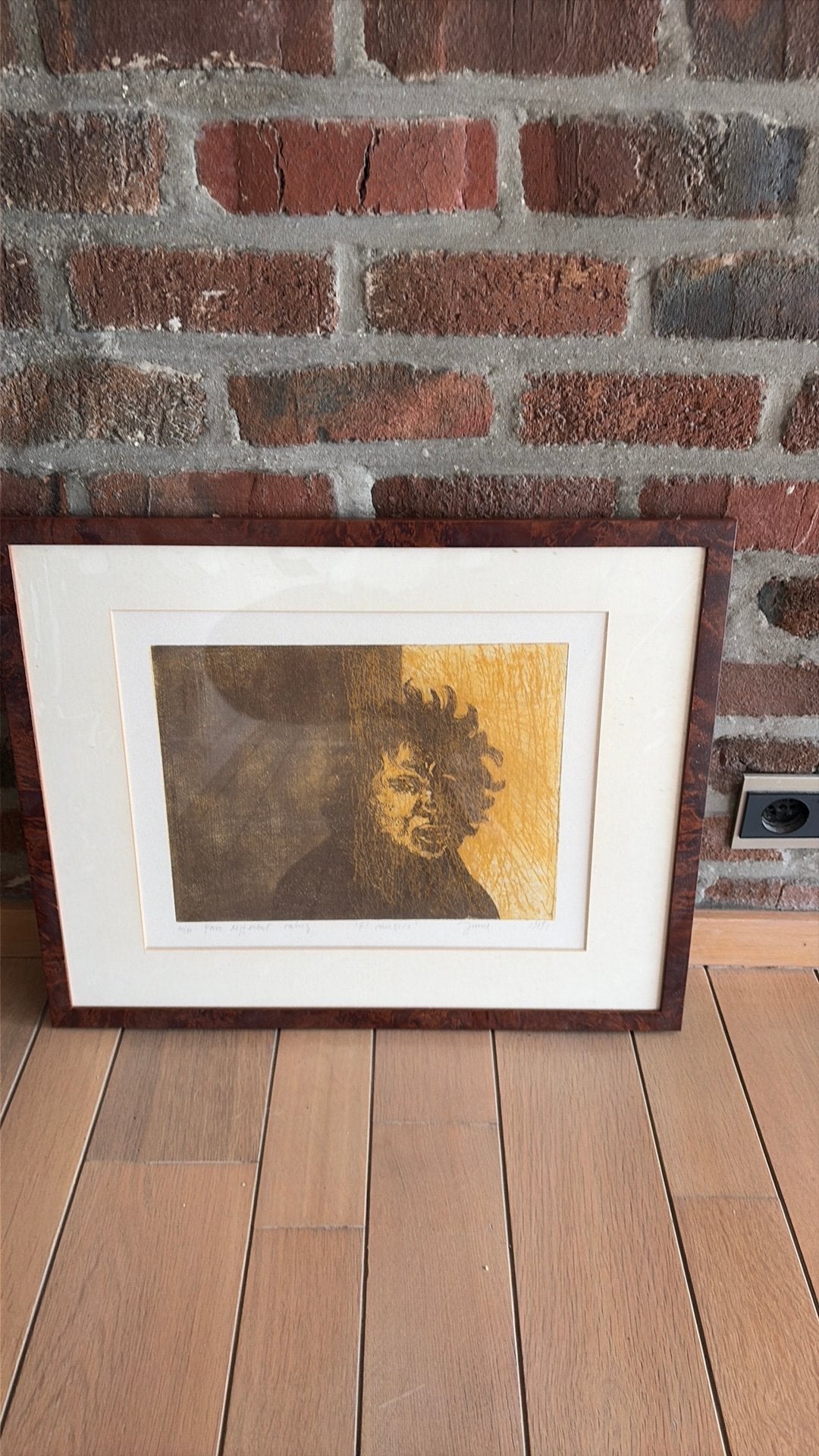 Kunstwerk “Four Different Rains” - litho 10/80, Enlèvement, Comme neuf