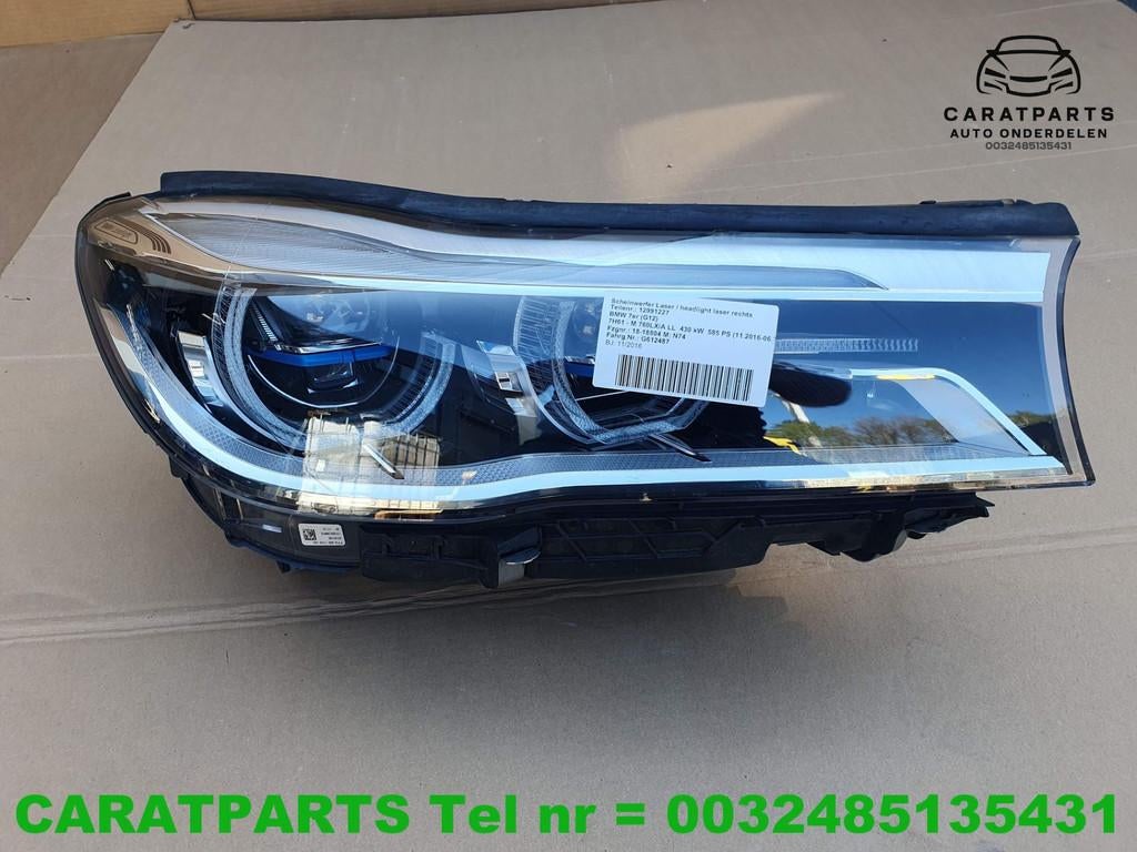 BMW G11 koplamp G12 laser koplamp 7 serie 7483912, Auto-onderdelen, Petuelring 130
80788  Munich, DE, Gebruikt, Info@bmw.de, BMW