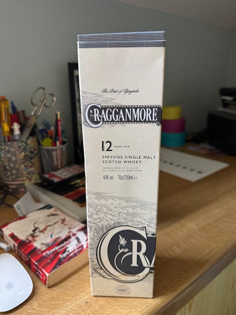 Whisky : gragganmore 12 years, Overige gebieden, Overige typen, Nieuw, Ophalen of Verzenden