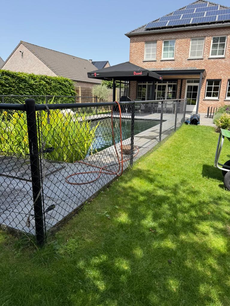 Draadafsluiting, Tuin en Terras, Tuinhekken en Hekwerk, Ophalen, Gebruikt, IJzer, Gaashekwerk