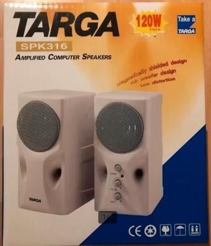 Targa PC speakers SPK316 (NIEUW), Computers en Software, Ophalen, Nieuw, Audiokanaal 2, TARGA