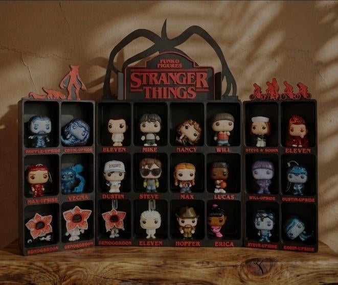 Présentoir figurines Stranger Things Kinder Joy, Enlèvement, Neuf