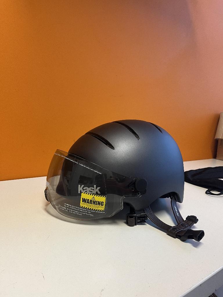 fietshelm Kask, maat L, Fietsen en Brommers, Fietsaccessoires | Fietshelmen, Ophalen, Kask / KASK, Nieuw, L