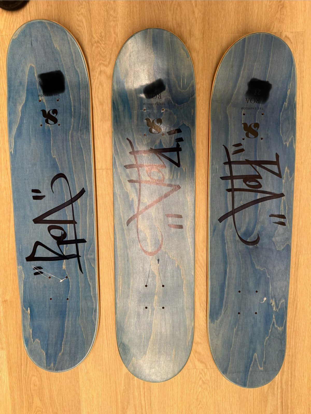 Roa decay blauw, Sport en Fitness, Skateboarden, Ophalen, Zo goed als nieuw
