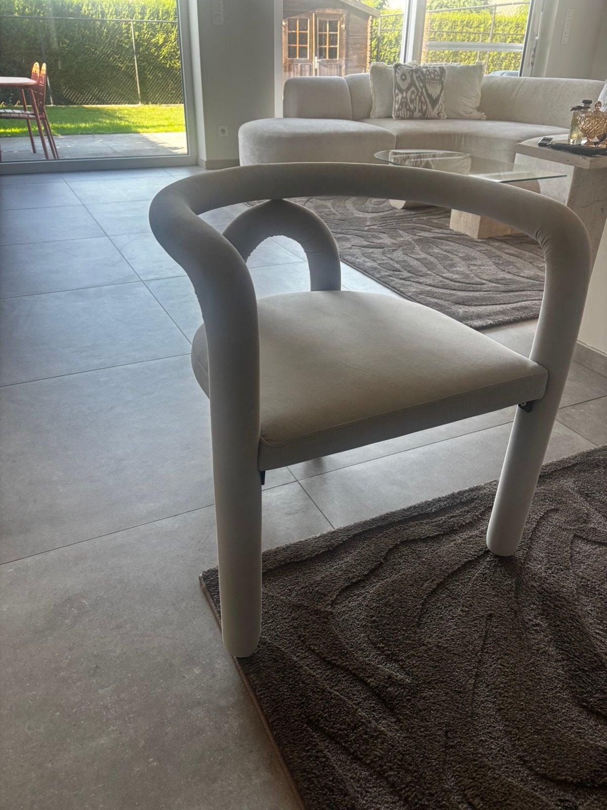 Eetkamerstoel, Ophalen, Nieuw, Grijs, Vijf, Zes of meer stoelen