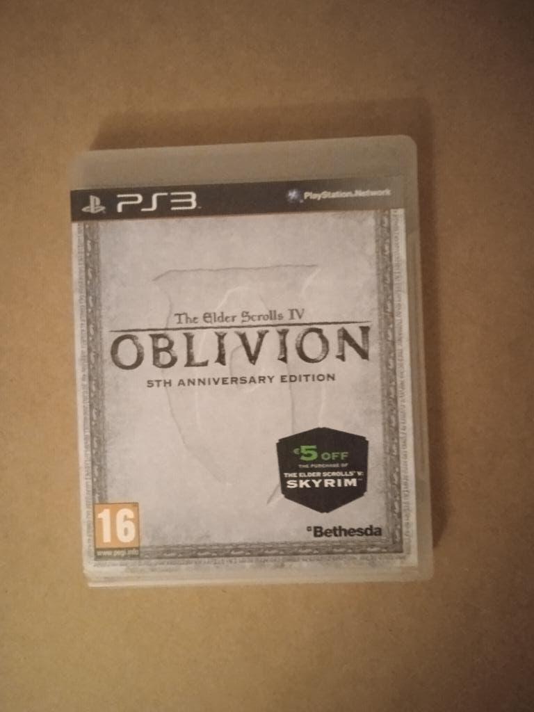 The Elder Scrolls IV Oblivion 5th Anniversary Edition PS3, Ophalen, Gebruikt, 1 speler, Role Playing Game (Rpg)