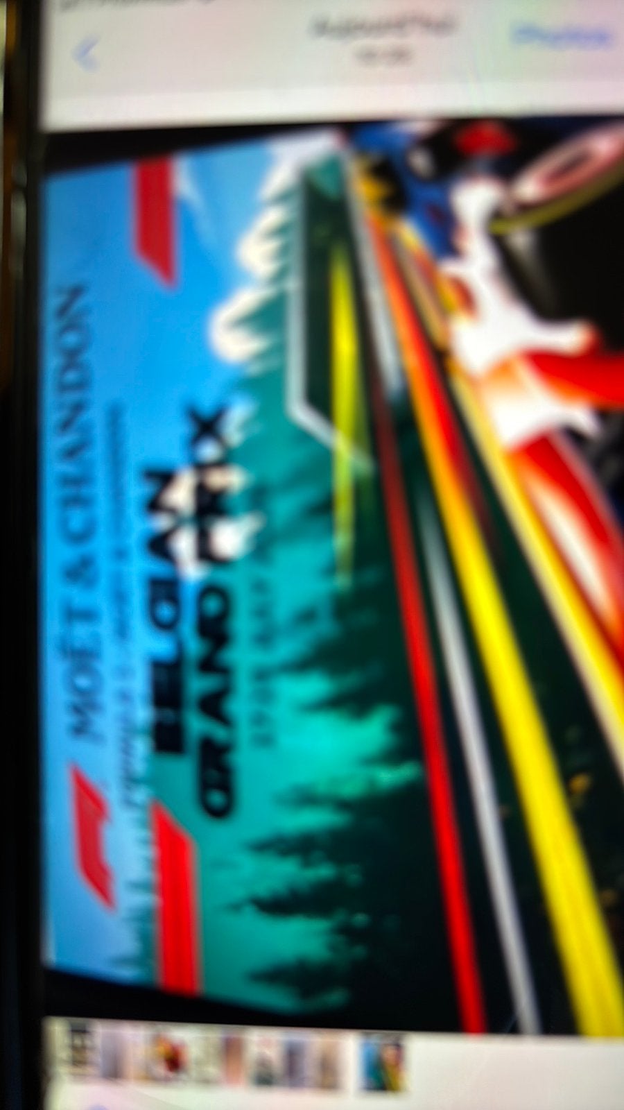 F1-test in Spa Francorchamps, Tickets en Kaartjes, Twee personen