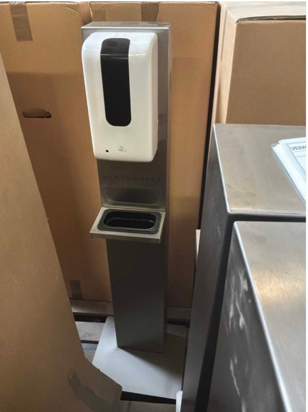 Distributeur automatique gel/savon capteur infrarouge neuf, Electroménager, Enlèvement, Neuf
