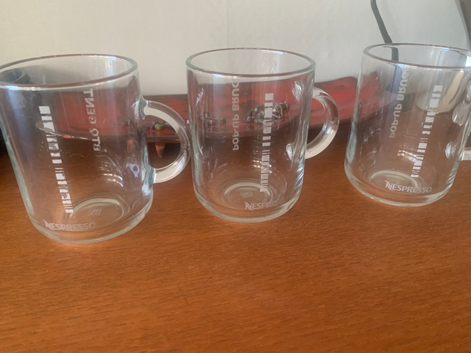 3 Nespresso koffie thee chocomelktassn  : Gent en Brugge !!, Verzamelen, Ophalen of Verzenden, Zo goed als nieuw