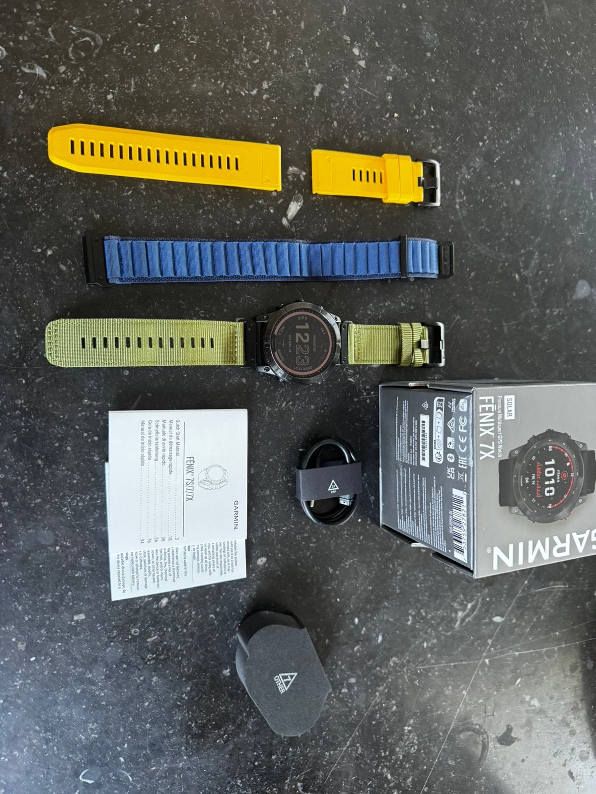 Garmin Fenix 7X Solar, Enlèvement ou Envoi, Comme neuf