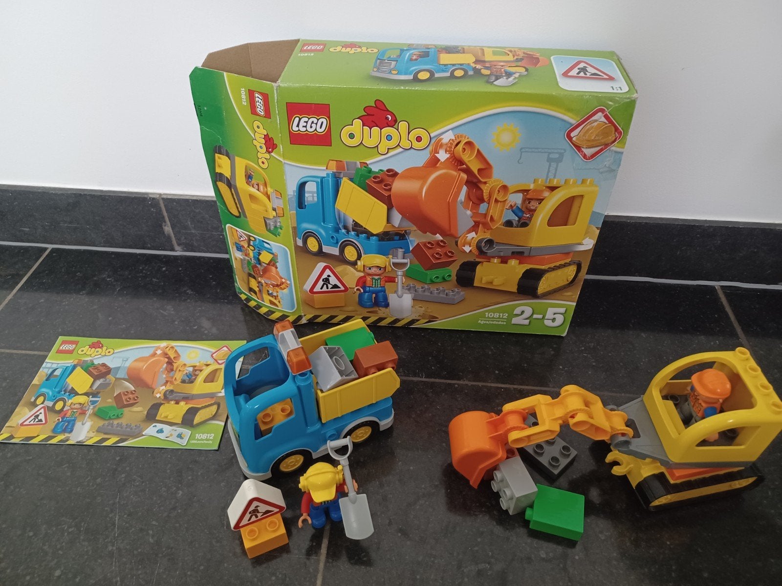 Duplo Bouwplaats 10812, Kinderen en Baby's, Ophalen, Inclusief instructies, Gebruikt, Overige thema's
